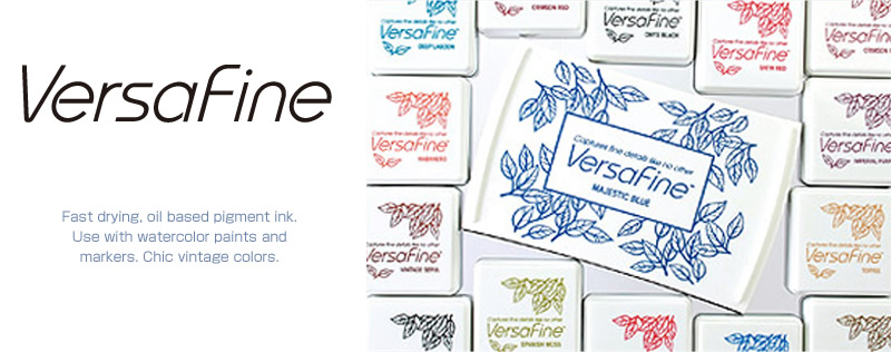 Rubber Stamp Pad 6 Colors to Choose From VersaFine Pigment-Based Ink Pads