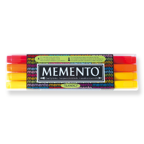 MEMENTO Marker 4 pcs set